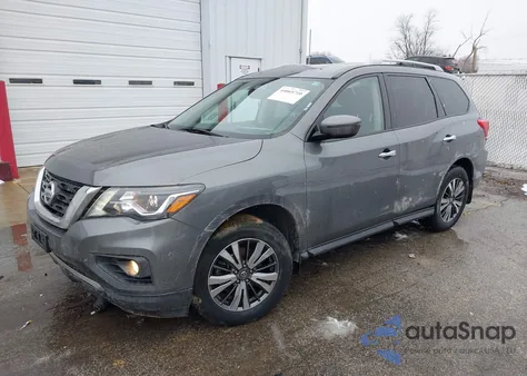2019 Nissan Pathfinder Sv из США, поврежденный, VIN 5N1DR2MM6KC584191